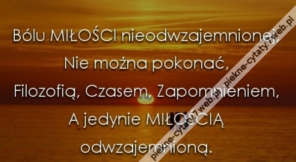 Uczucia odwzajemnione.