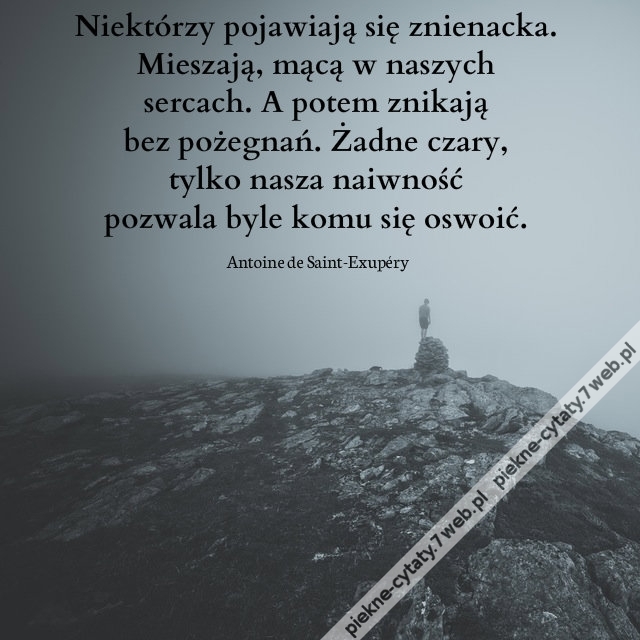 Niektórzy pojawiają się ...