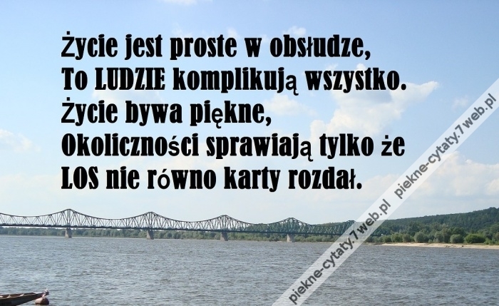 Nie równo rozdał.